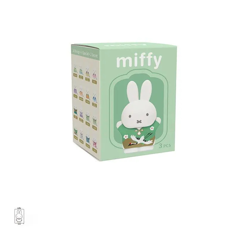 Kawaii Miffy Figurines Cartoon Ancient Style Series Figures Resin Desk Ornaments Anime Home Decoration Perfect Birthday Present