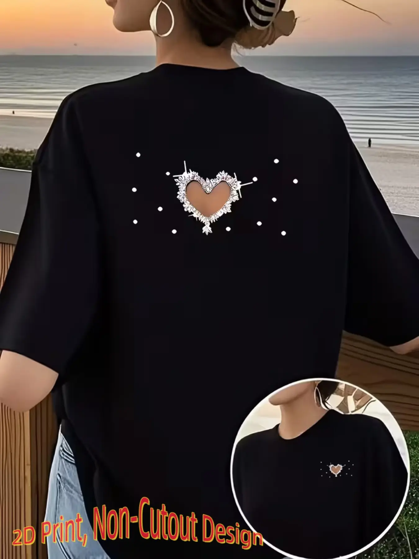 <jit Bottom Base> Women's Casual T-Shirt, Single Piece, Comfortable and Stylish, Perfect for Daily Wear, Ideal for Relaxing Days