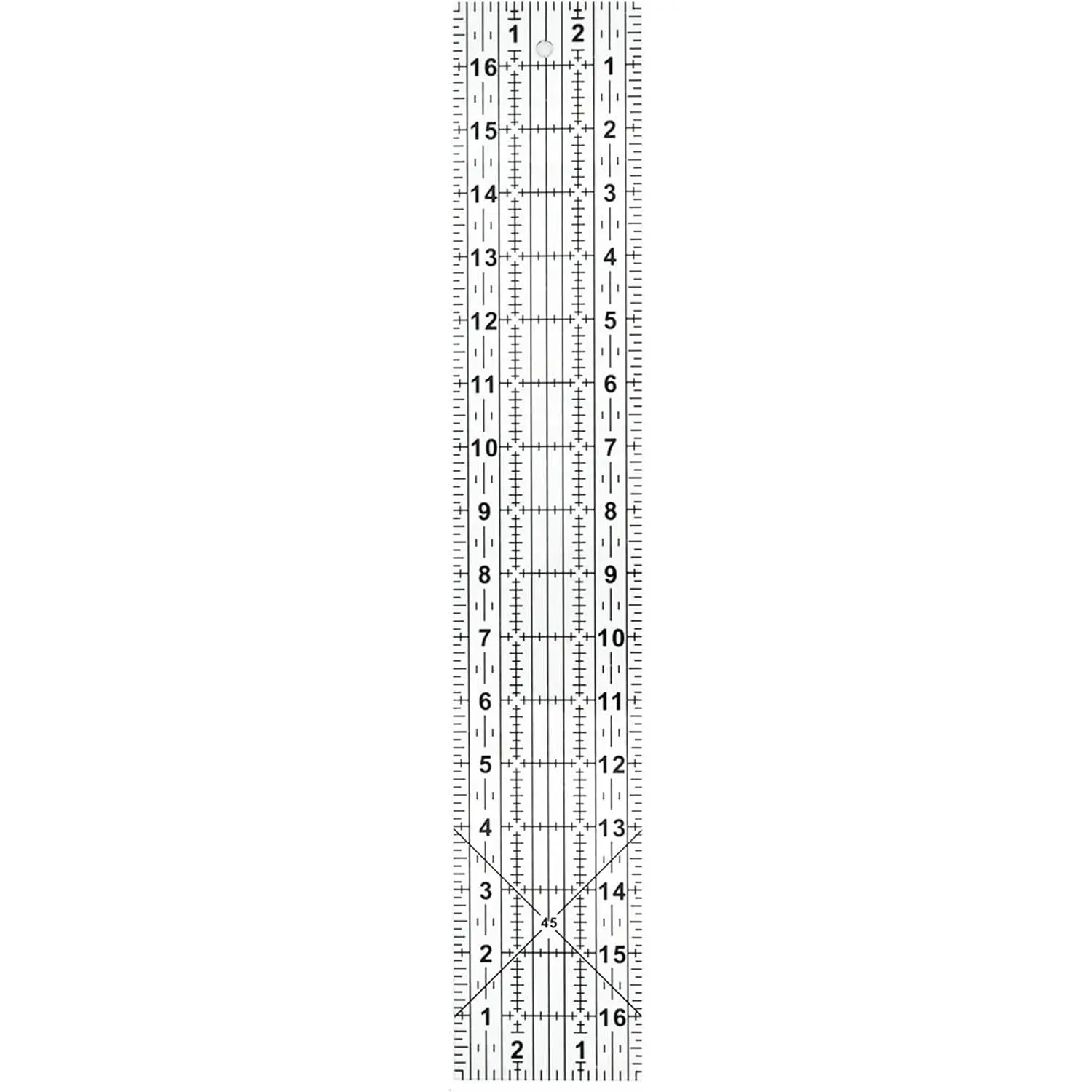 Quilting Ruler,Quilting Templates,Sewing Quilt Rulers, Curved Corner ,Precision Fabric  Patchwork Tool for Quilting Sewing Craft DIY Projects,Transparent 3"x17"