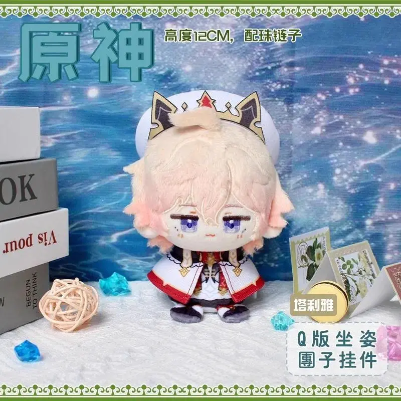 Anime Genshin Impact Plush Doll Varesa Escoffier Lohen Xilonen Zibai Chasca Yumemizuki Mizuki Kaveh Kinich Mualani Toy Gift