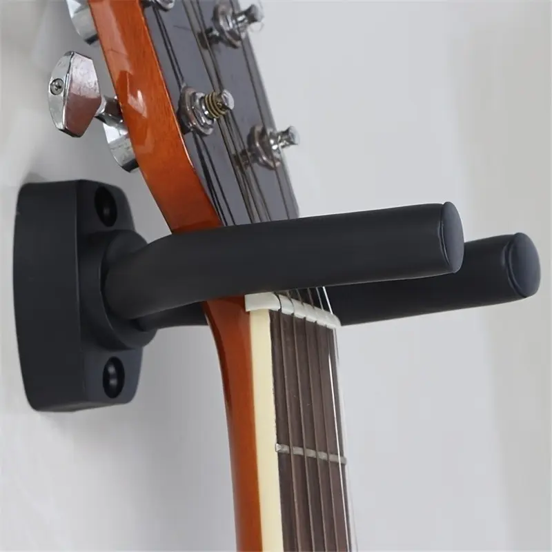 Fashionable Guitar Wall Mount, Space-Saving Dual Guitar Stand, Easy Installation, Suitable for Acoustic & Electric Guitars, Durable Design