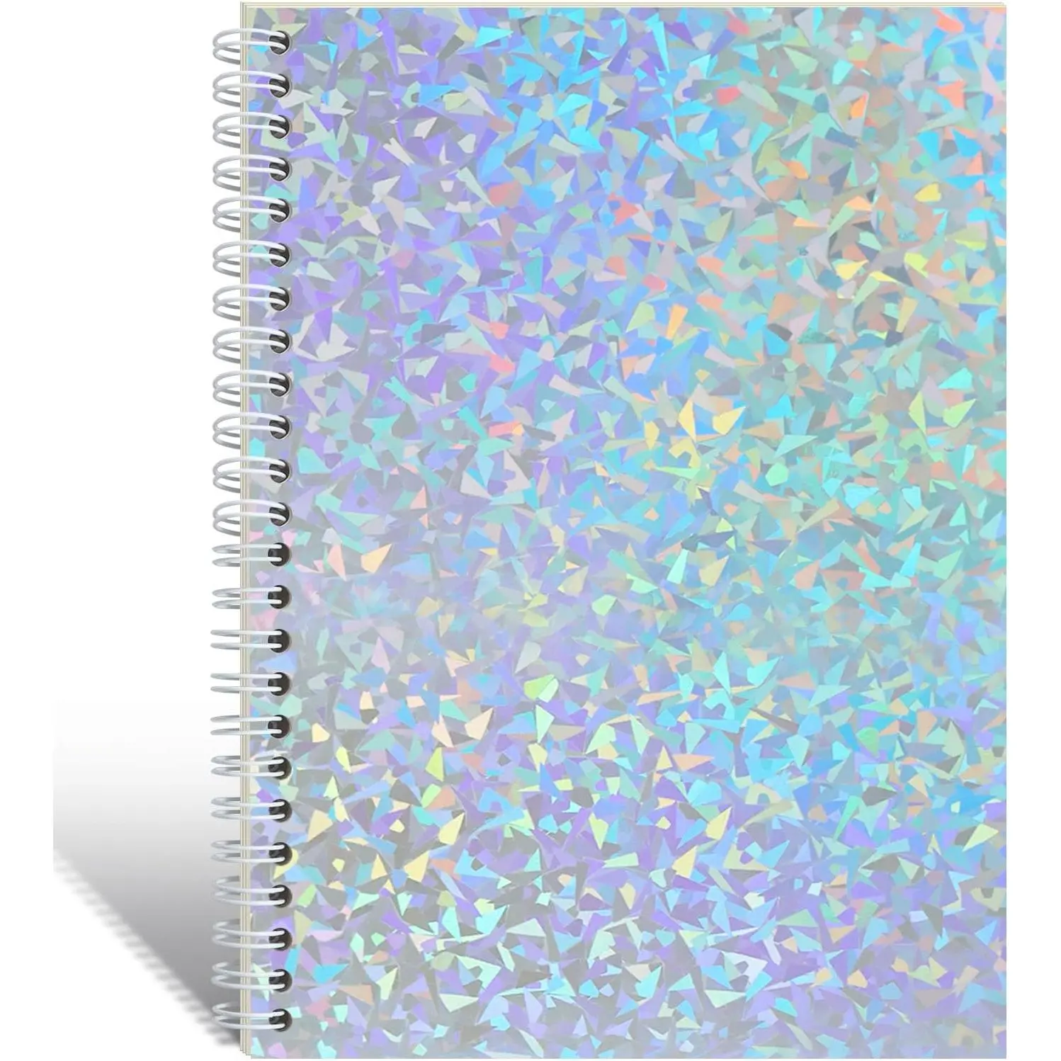 Sticker Book Collecting Album A5 Size Sticker Storage Collection Book with Holographic Cover, Blank Stickers Organizer Notebook with 40 Sheets Release Paper for Adullt (Fragment)