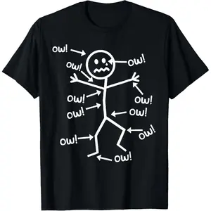 Ow Ow Ow Ow Ow Ow Ow Character T-Shirt