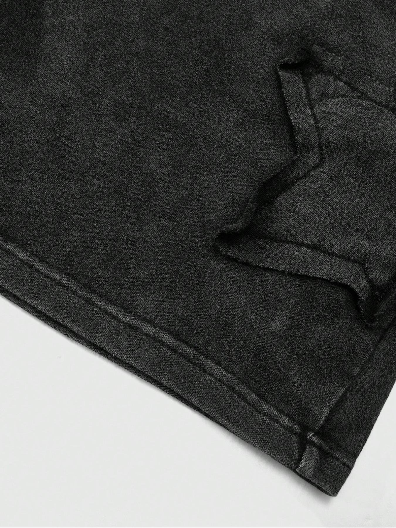 Men's Star Print Drawstring Waist Shorts, Loose Casual Comfy Lounge Shorts, Men's Sleepwear & Loungewear for Summer, Soft Shorts