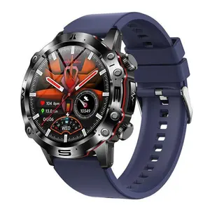 Non-invasive Blood Sugar Body Temperature Pressure Urea Electrocardiogram Health Monitoring Outdoor Sports Waterproof Smart Watch Wearable Bluetooth Detection Remote