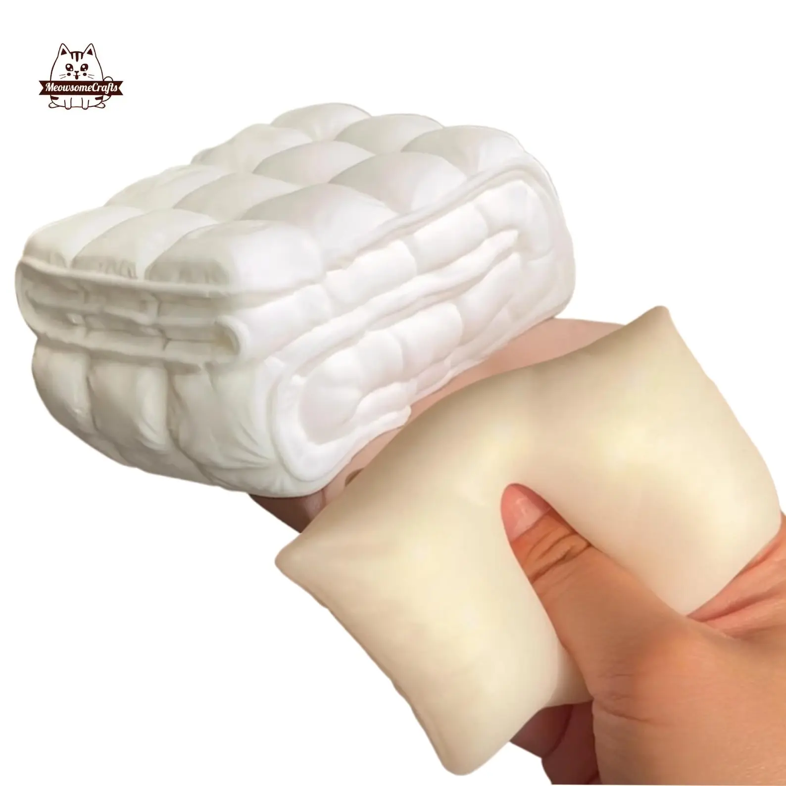 Handmade Pillow Blanket Squishy Squeezable Stress Relief Sensory Fidget Toy