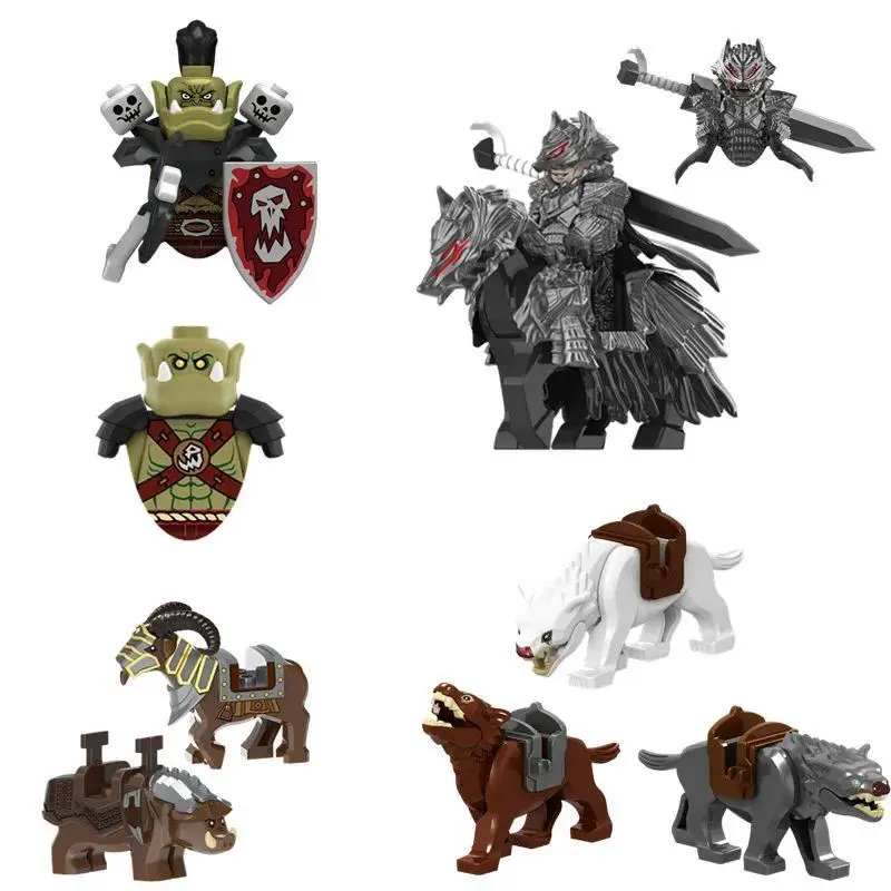 FQ101 FQ102 Anime Movies Building Blocks Bricks Dolls Mini Action Toy Figures Assemble Blocks Children Gifts