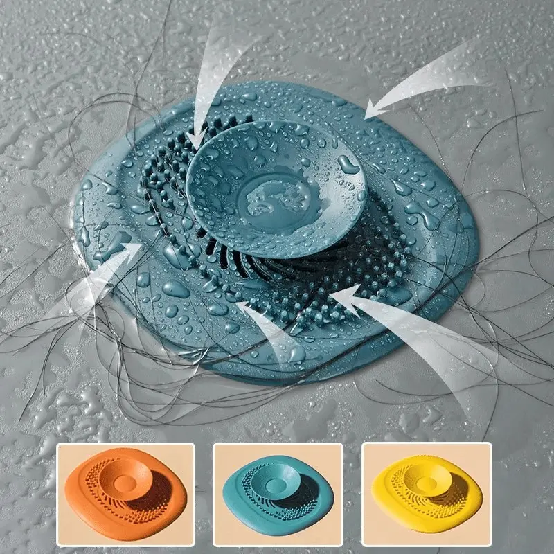Drain Stopper Sewer Block Blocker, Keeps Kitchen & Bathroom Pipes Smooth, Prevents Clogs & Blockages, Household Sink Drain Protector