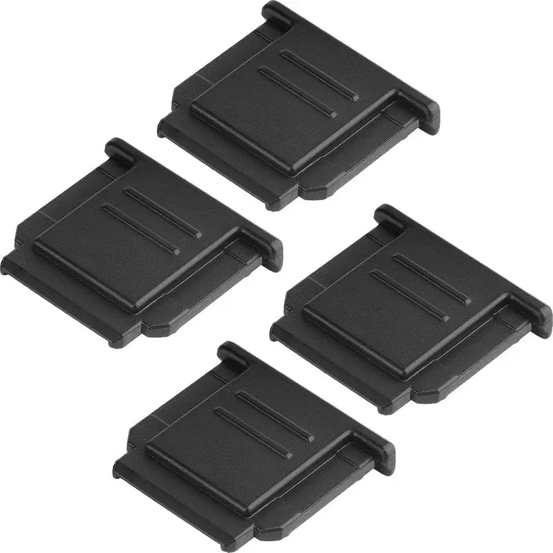 Camera Hot Shoe Cover Compatible with Sony A6000 A6100 A6300 A6400 A6500 A6600 A1 A9II A7SIII A7RIV A7RIII A7III RX10III RX10IV RX1RI, ChromLives Shoe Cover Protector Cap Compatible with Sony, 4 Pack, 4-Piece Set, Camera Accessories