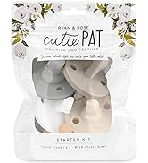 Ryan & Rose Cutie PAT Pacifier Teether (Bulb, White)