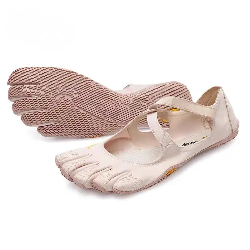 5-Finger Yoga Shoes - Less Than Ankle, Soft Sole, Non-Slip, Wear-Resistant Indoor Footwear for Pilates, Comprehensive Training, No