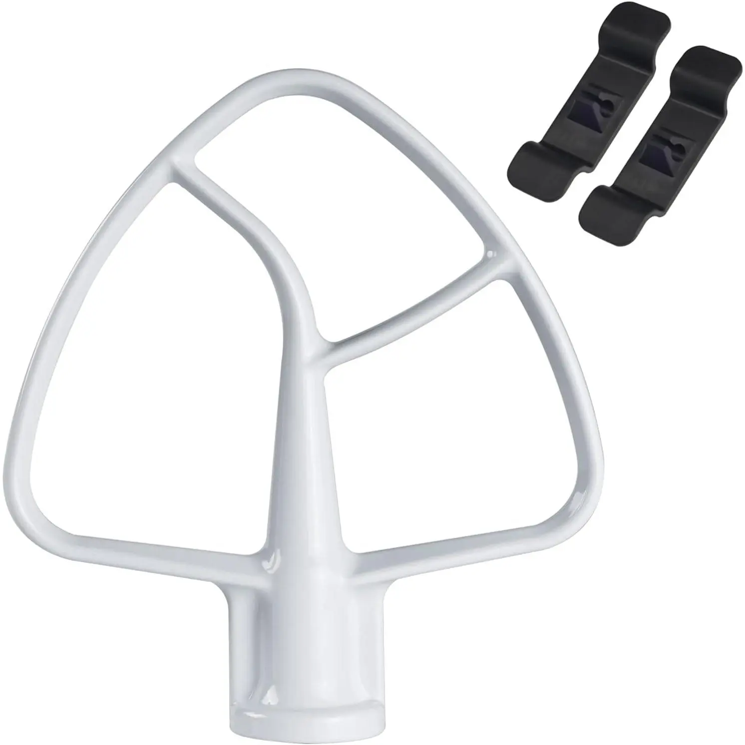 K45B Coated Flat Beater for  4.5 Qt Tilt- Stand Mixer, Paddle Attachment for Kitchen Aid Mixer Accessories