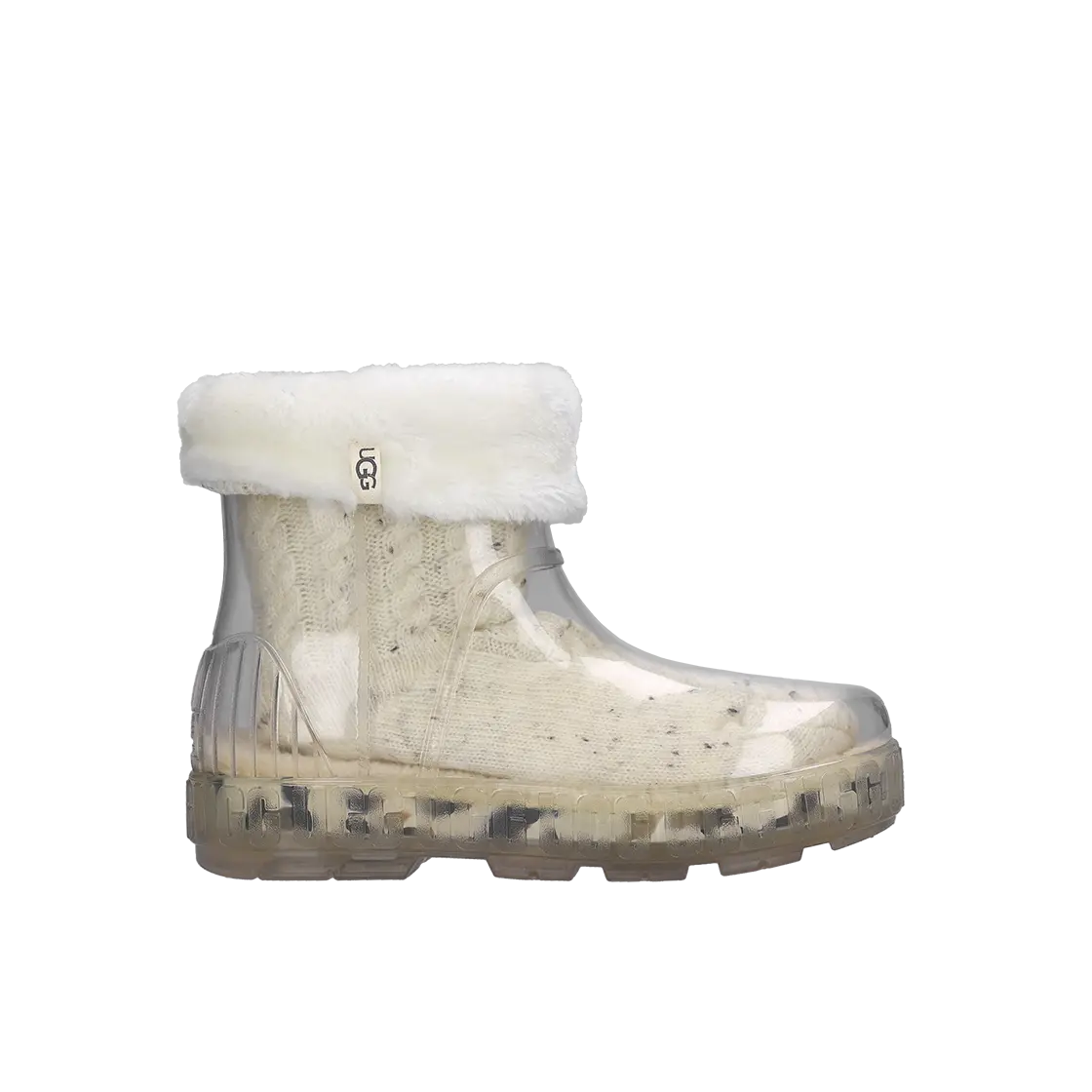 UGG Drizlita Clear Pu Short Snow Boots 1125732-NAT