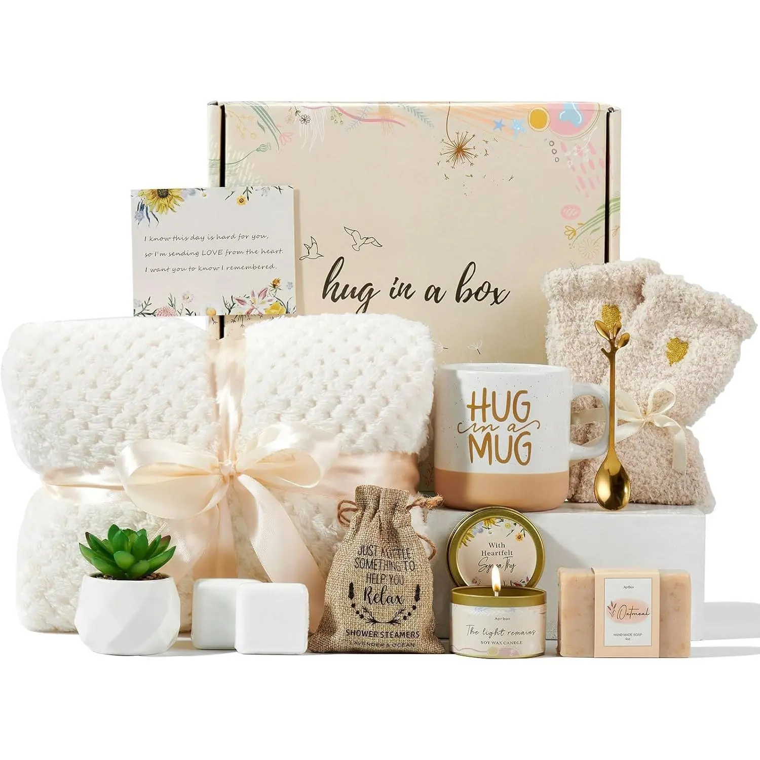 Sympathy  Baskets Bereavement Gifts Ideas Care Package for Women Miscarriage Gifts for  Condolences Basket for Loss Grief Sympathy for Loss of Loved  Father