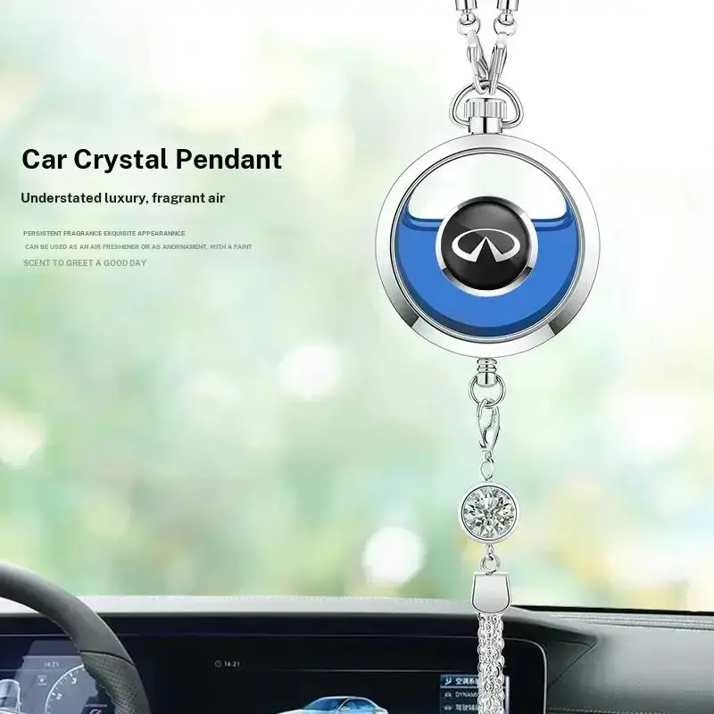 Car Perfume Pendant Air Freshener Hanging Perfume Diffuser For Infiniti QX80 QX60 Q50 Q60 QX50 Q30 Q70 QX65 QX55 QX30 QX70 Q70L EX FX JX