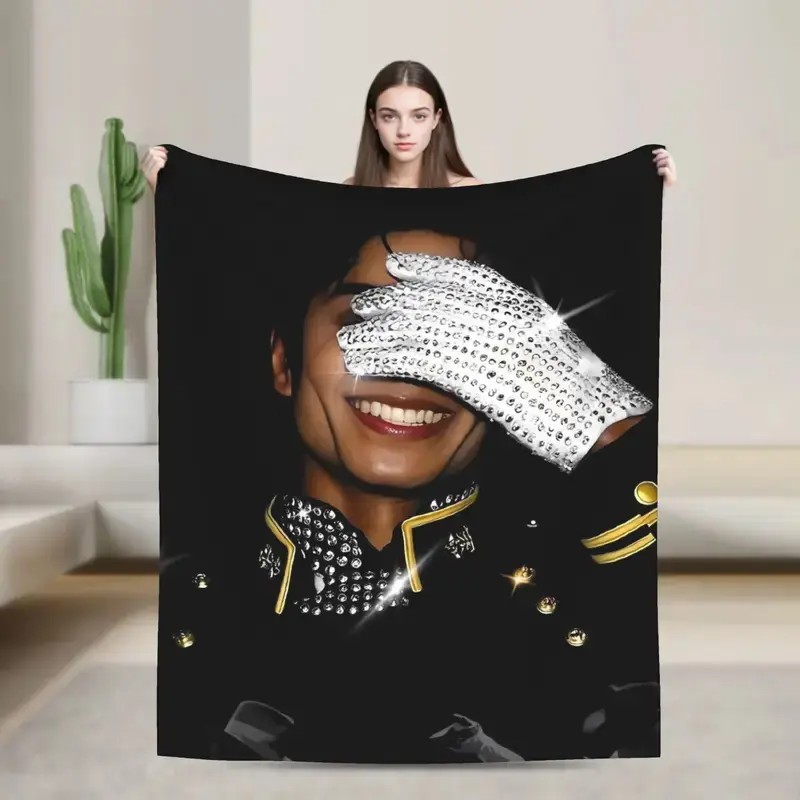 Traditional All-Seasons Crochet Weave Fleece Blanket - Cozy Setup, Comfy, Customized, Wrinkle-Resistant, Warm, Soft, Breathable Bedding for Living Room Sofa, Travel Companion