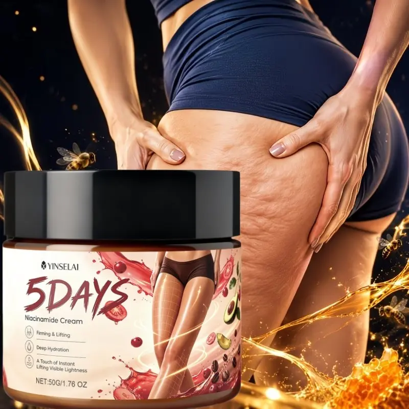 Firming & Lifting Leg Cream, Niacinamide + Deep Hydration, 5-Day Smoothing Treatment for Saggy Calves & Thighs, Quick Visible Lift 50g