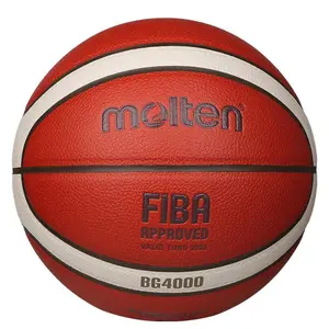 Molten Bg4000 Size 7 Basketball, Fiba Approved, Indoor Outdoor Training Match Ball, Durable Design, Perfect for Players