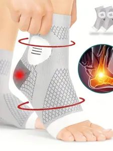 Men's High-Quality Arch Support Socks, Open-Toe Design, Compression Socks, Breathable, Lightweight, Ideal for Daily Wear and Outdoor Activities