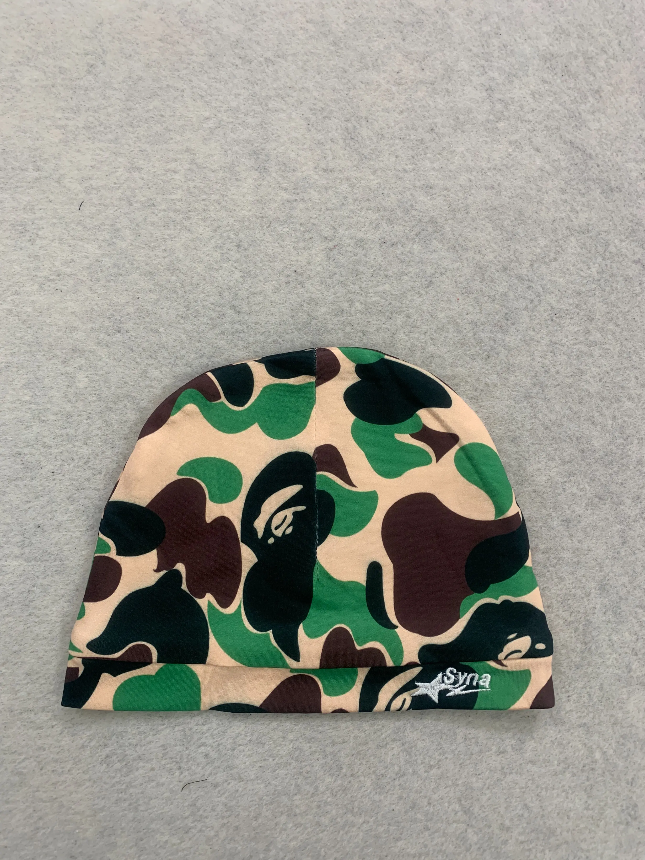 American retro letter camouflage knitted woolen hat for autumn and winter couples, street warm men and women, yuppie pullover cold hat Knitted Beanie Hat Fashion Beanie Hat Graphic Hat