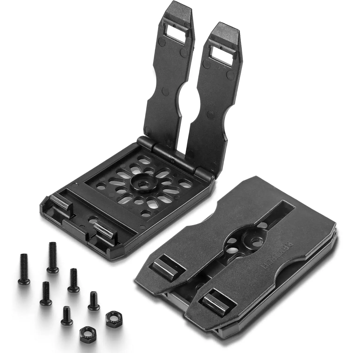 3-Inch MOLLE Adapter Connector Curved Clip - High-Strength Nylon, Extreme Temp Resistant, Fits Vests & Backpacks, Includes 6 Screws & 2 Mounting-Required Hardware Pieces