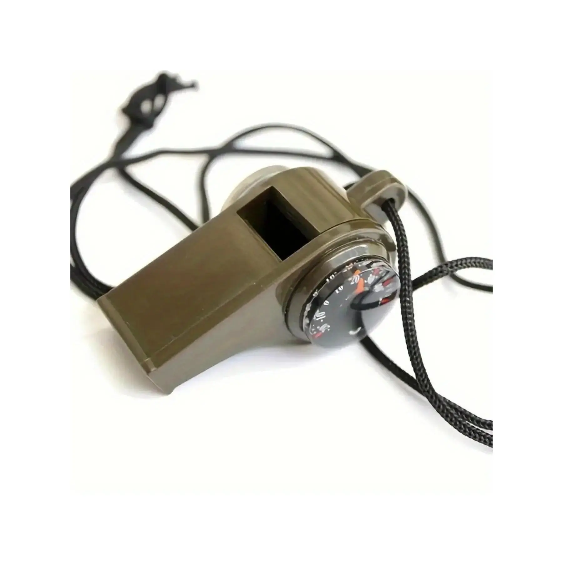 1PC outdoor multi-function three in one whistle life-saving whistle with compass thermometer Survival Gear Survival Tools Outdoor Survival Equipment