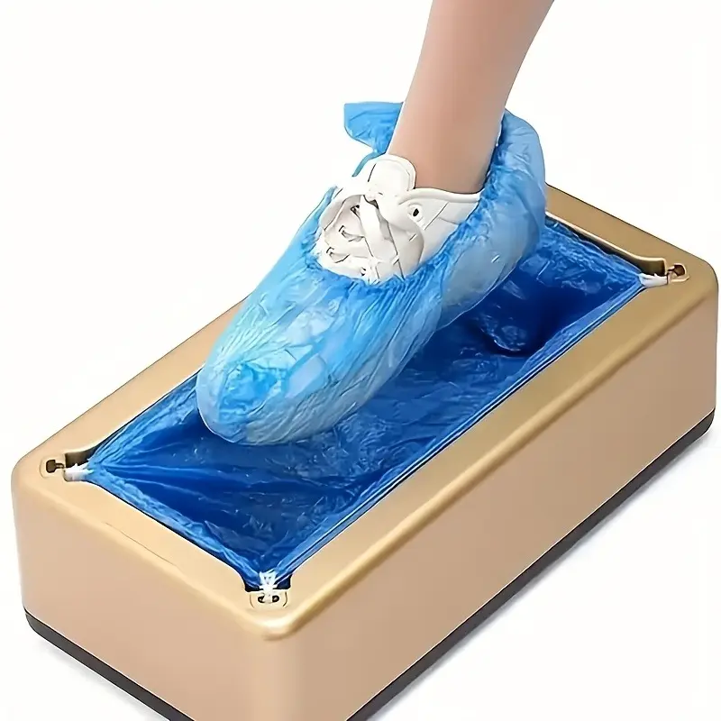 1 Fully Automatic Disposable Shoe Cover Machine, It Is Extremely Convenient to Use and There Is No Need to Worry About Anything. It Is Suitable for Parties, Gatherings and Household Use, Allowing Multiple People to Use It Quickly.