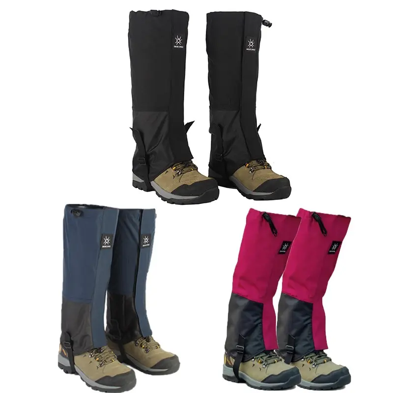Waterproof Hiking Gaiters, Breathable Snow & Sand Leg Gaiters, Ideal for Outdoor Activities, Hiking, Trekking & Camping, Shoe Accessories, Protector for Shoes, Shoes Cover, Walking Shoe Cover, Gear