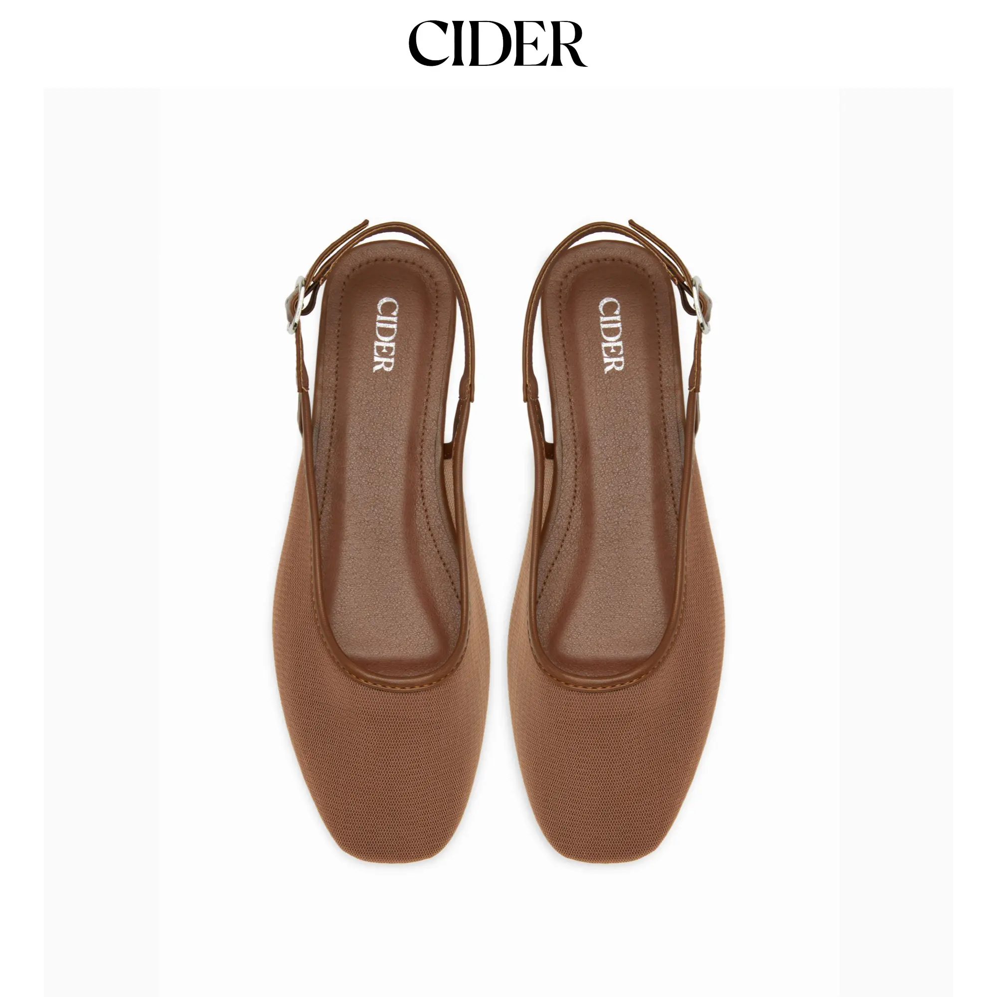 Cider MESH SLINGBACK FLATS Cider MESH SLINGBACK FLATS