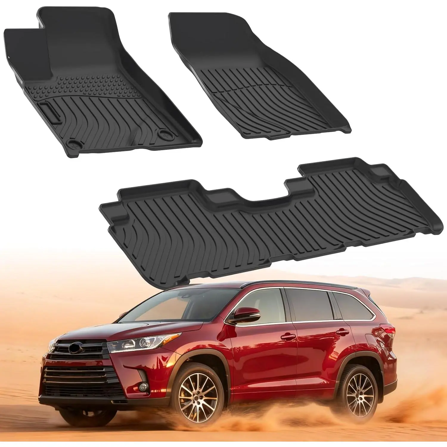 1) For Toyota Highlander | 2014-2019 | 1st & 2nd R