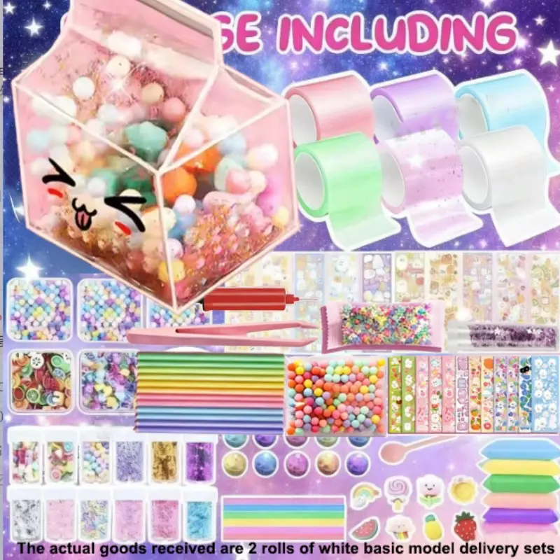 Nanometer Tape Toy, DIY Craft Kit, Multi-Use Adhesive, Bubble Tape Set, Perfect Interactive Fun Gift for Kids, Birthday Present