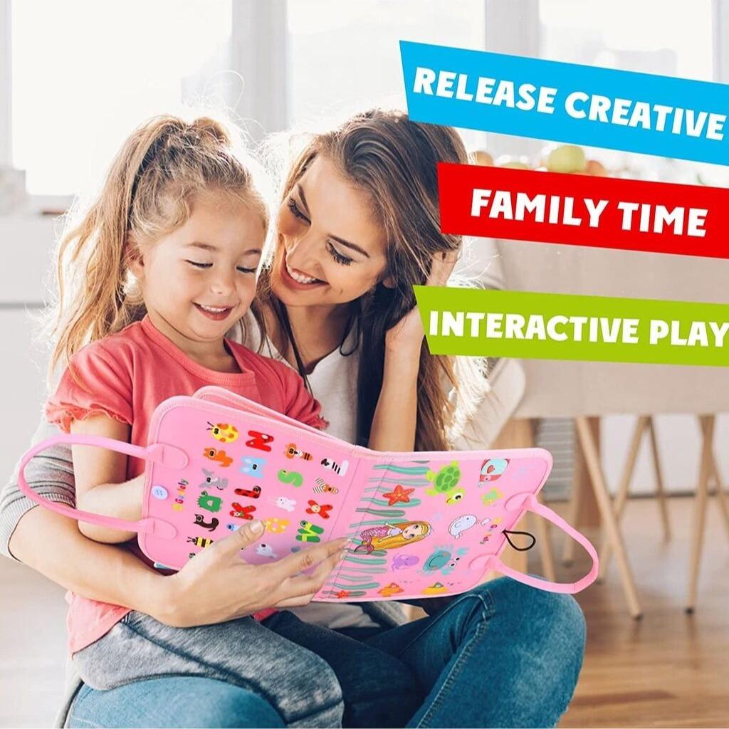 Baby's Creative Toy, 1 Set Fun Early Learning Handheld Preschool Busy Board Activity Sensory Educational Toy for Babies and Toddlers #GLOBAL PICKS