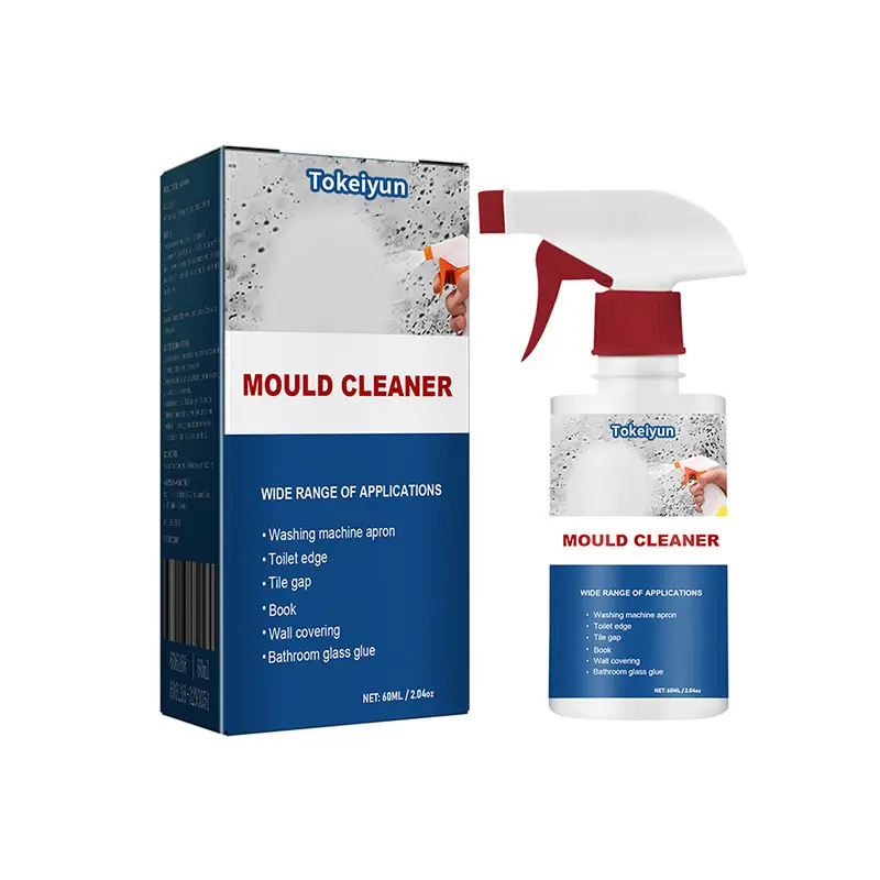 Mold Remover Spray for Ceiling, Bathroom Tiles, Walls, Multi-Effect Cleaning, Stain Removal, Mold Spot Eliminator, Effective Cleaner, Mold Mildew Remover, Household Cleaning Products