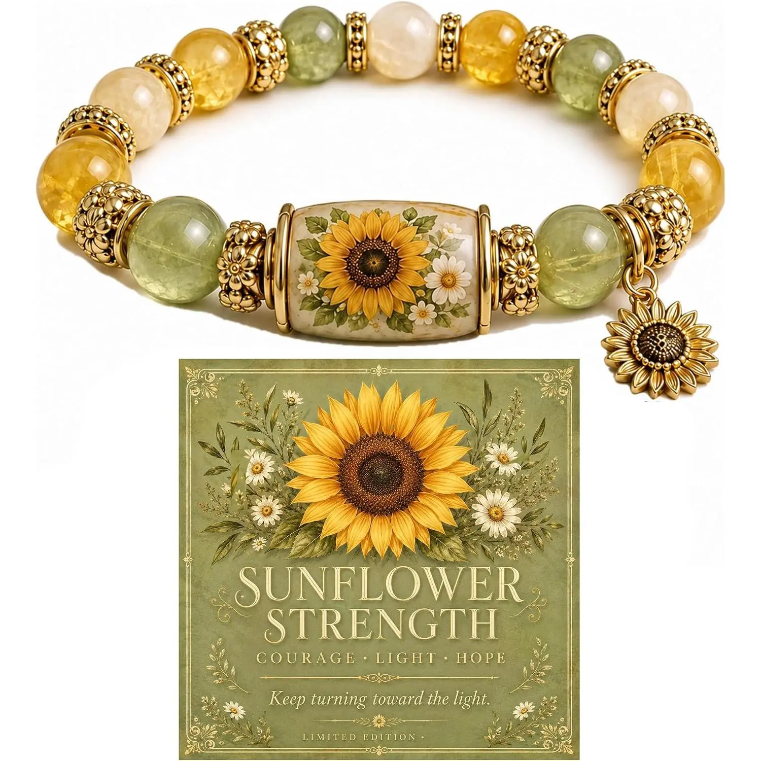 2026 Limited Edition  Butterfly Hummingbird Bracelet for Women, Inspirational  Stone Beaded Stretch Adjustable Sympathy Memorial   with Box  for Mom Daughter