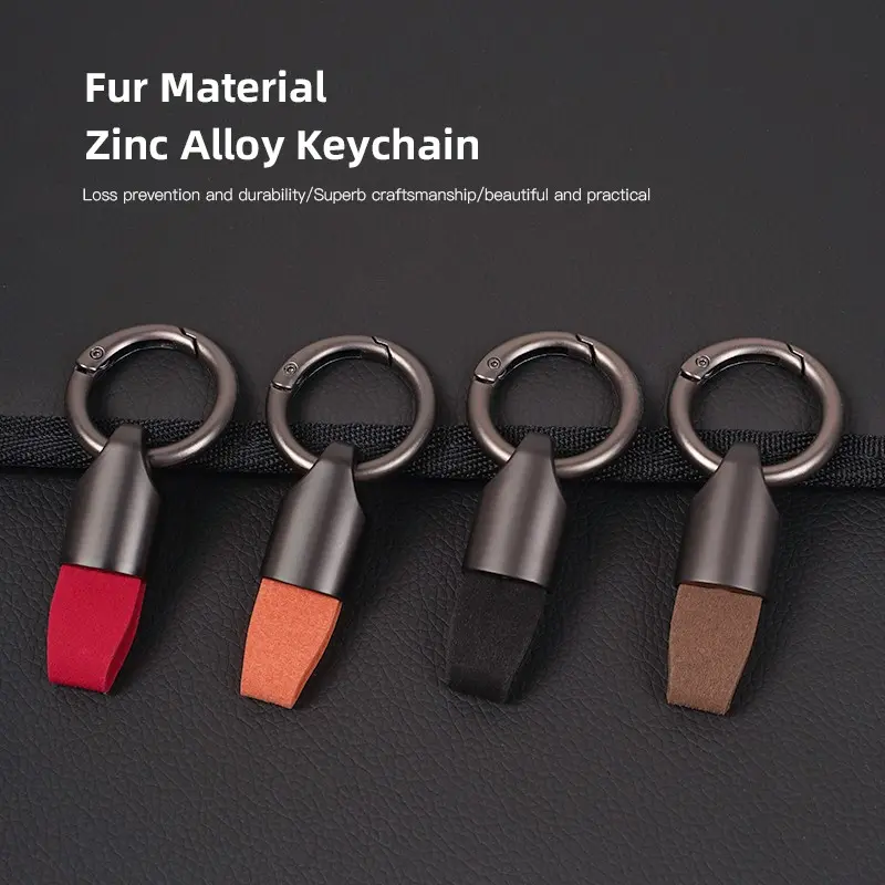 Zinc Alloy Leather Car Key Chain Strap Keyring For Chrysler 300c 200 Pacifica Phev Voyager Sebring Aspen PT Cruiser Airflow Crossfire Concorde