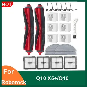 Compatible with Roborock Q10/q10 X5 Plus Robot Vacuum Cleaner Replacement Parts, Perfect Fit for Your Home Cleaning Needs, Enhance Your Daily Routine