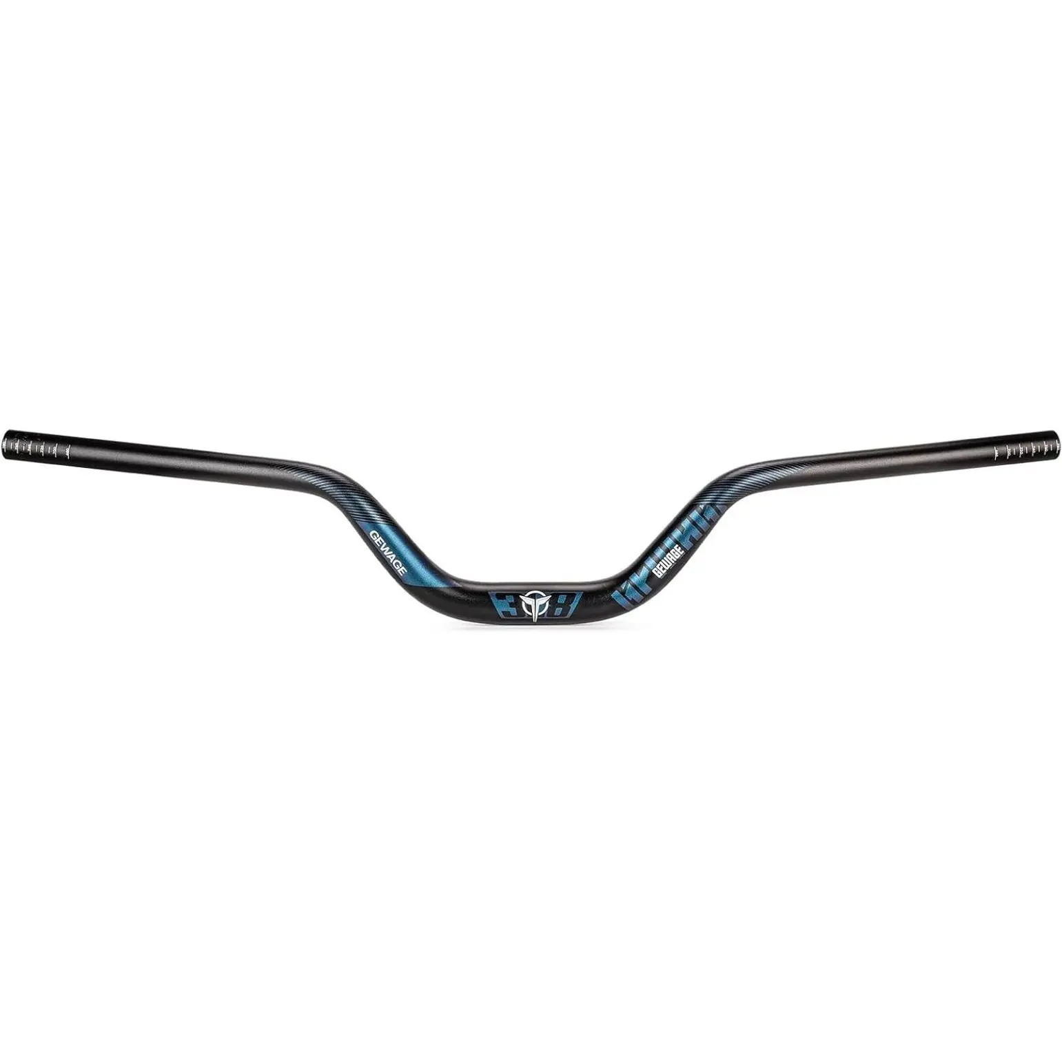 Aluminium Alloy Mountain Bike Riser Handlebar, 31.8mm 780mm Size, Multiple Rises for Mountain Biking