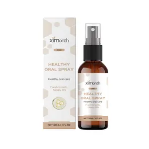 Ximonth Propolis Oral Spray Mint Fresh Fragrance Oral Cleaning Care Spray for Dating and Socializing to Freshen Breath