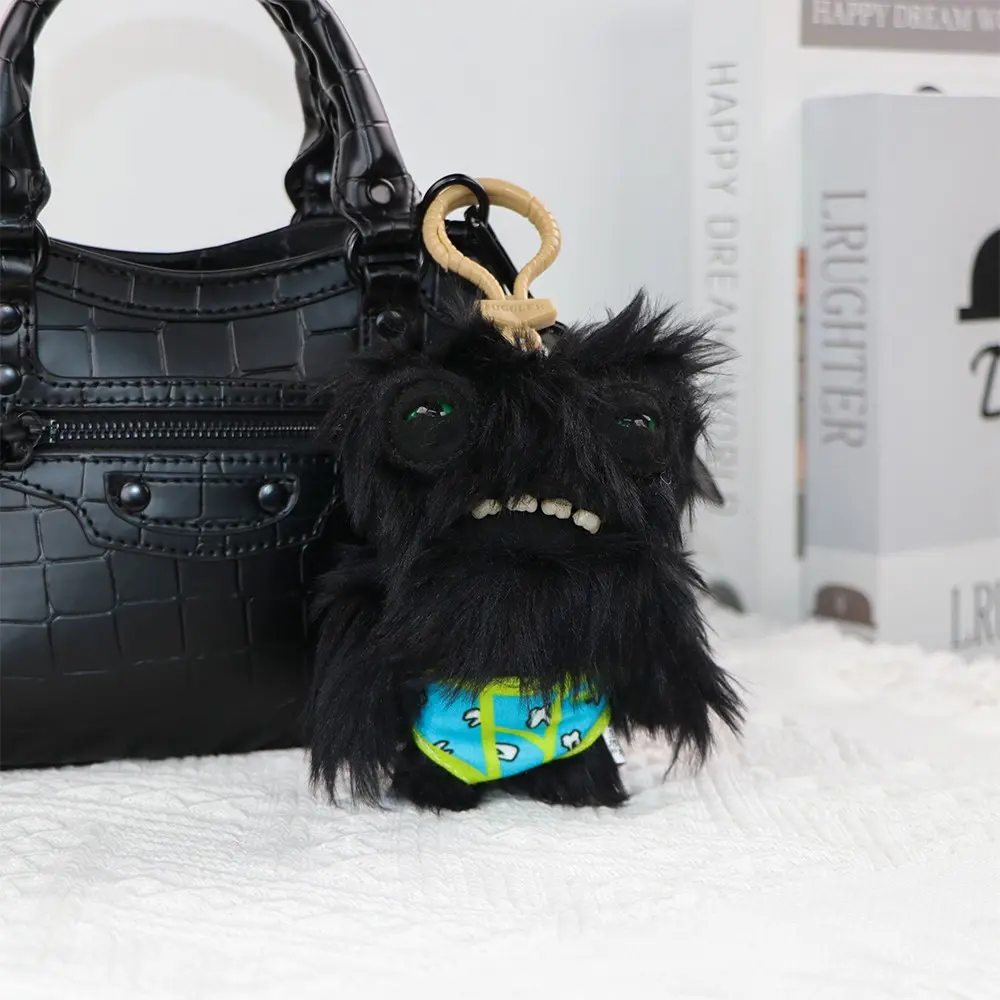 Fuggler Funny Ugly Monster Plush Toys Keychain Monster Rabbits Cute Stuffed Fugg Kawaii Peluche Dolls Pendants Gifts Soft Cuddly Gift