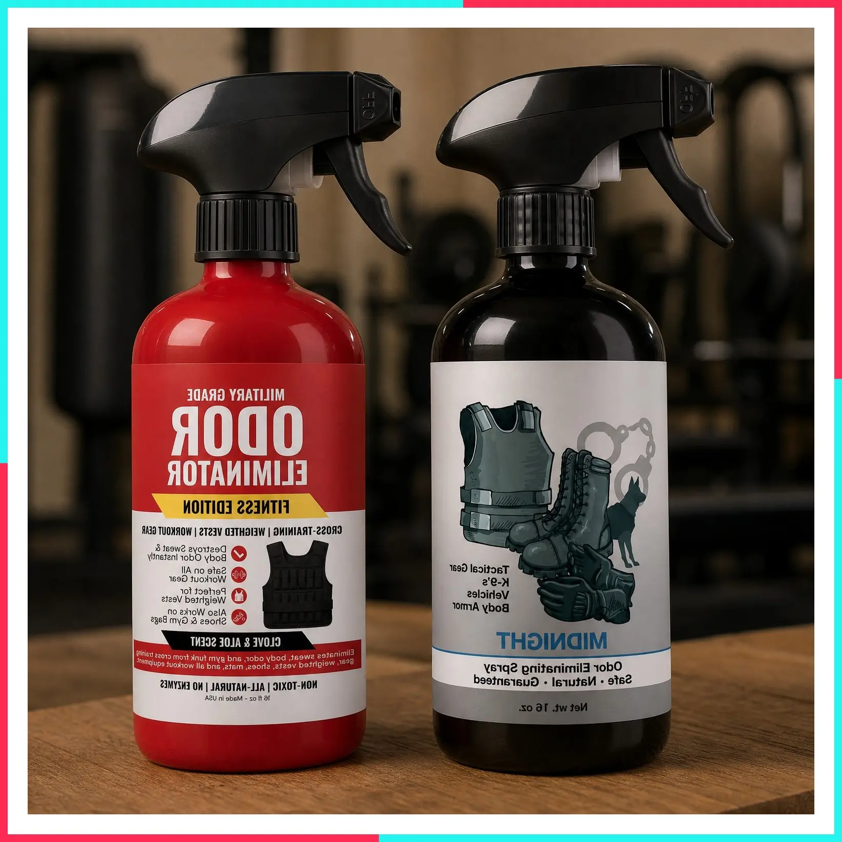 Odor Eliminator Spray Bundle, Original & Fitness, 16 oz