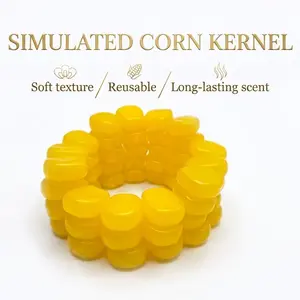 50 Realistic Corn Kernel Fishing Baits, Suitable for Freshwater and Saltwater, Soft and Non-Toxic, Ideal for Fishermen