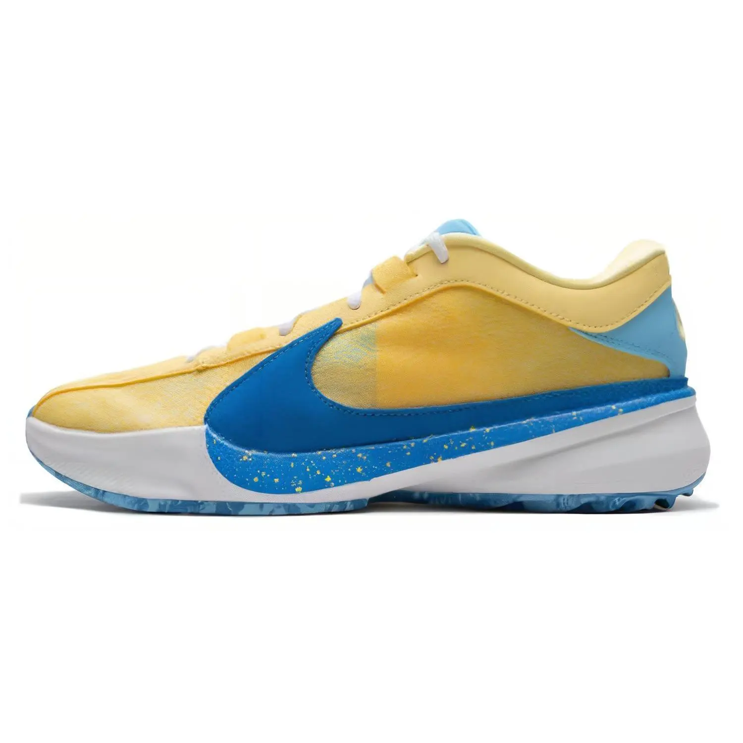 Nike Freak 5 Zoom EP Low-Top Basketball Shoes for Men – Round Toe, Lace-Up Verifiable, with credentials and supporting global authentication