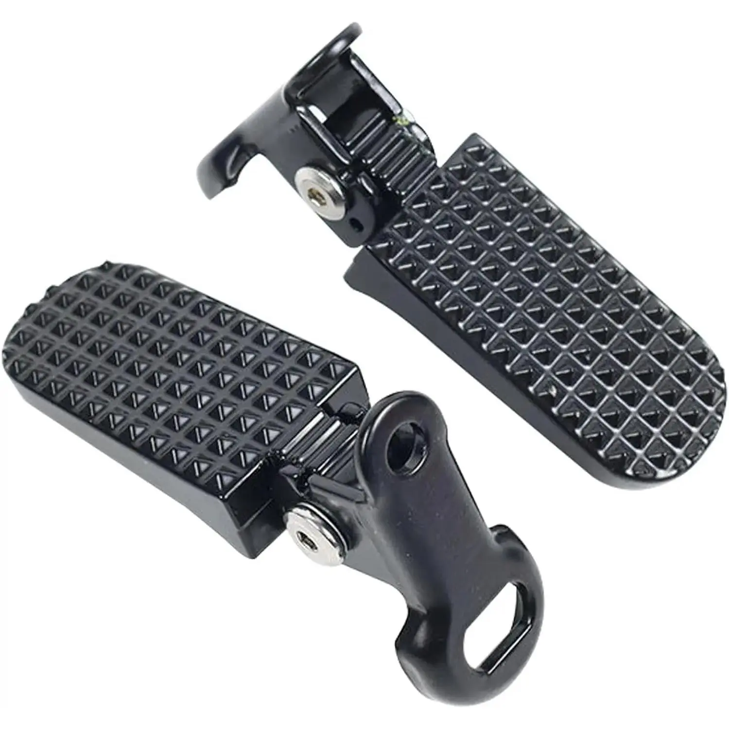 1 Pair of  Foot Pegs, Aluminium Alloy Non-Slip  Pegs for Folding  and Mountain  Durable Yifanyou Sports