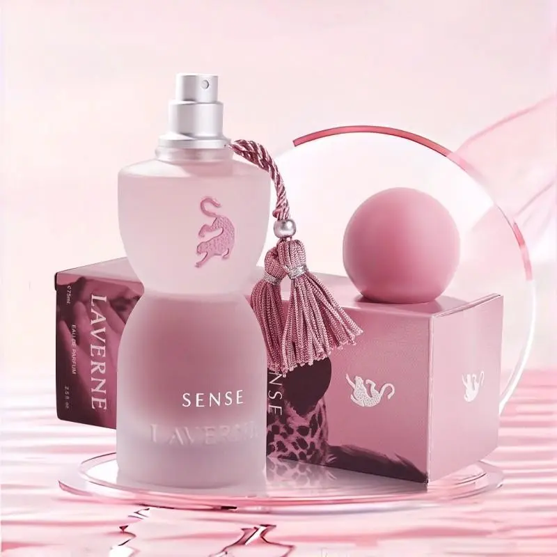 Women's Perfume 3.4oz Body Spray, 75ML Large Capacity, Long-Lasting Floral Scent, Elegant Floral Scents, Rose and Peach Fragrance, Daily Fragrance, Floral Scented Perfume, Daily Wear Fragrance, Mother's Day Gift