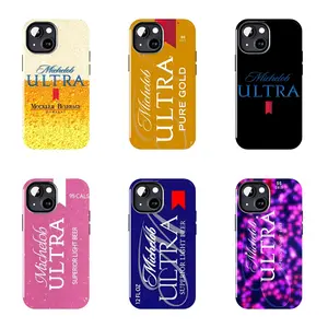 Michelob Ultra Beer Label Phone Case Suitable for iPhone 17-11 Pro Max/Plus and  Samsung Galaxy S23-25