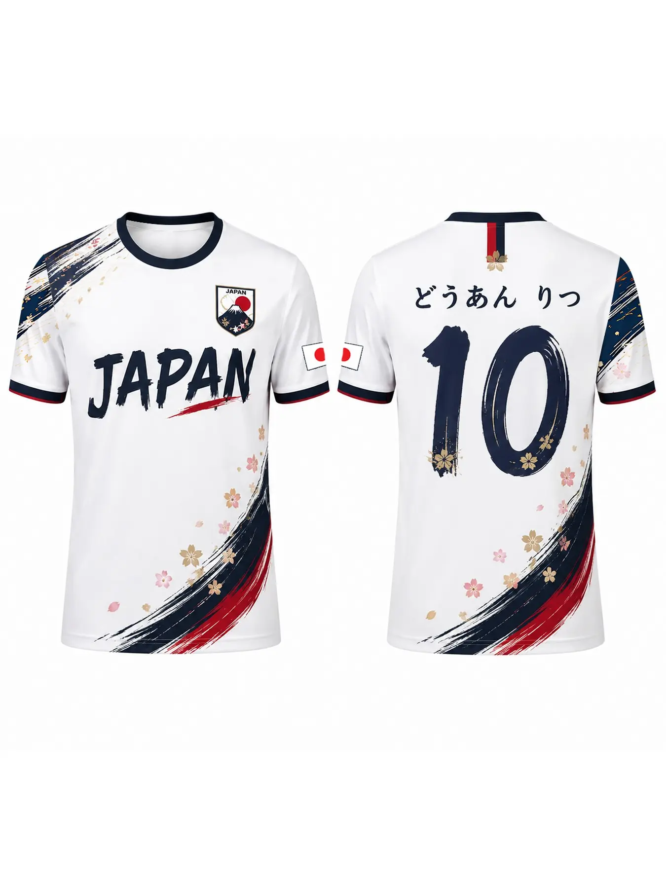 Japan Football Jersey, Sports Jersey, Soccer Shirt, Japan Fan Gift, Slim Fit Sporty T-Shirt, Breathable Training Top, Lightweight Comfort, Soccer Jerseys, Jersey Tops, All Seasons