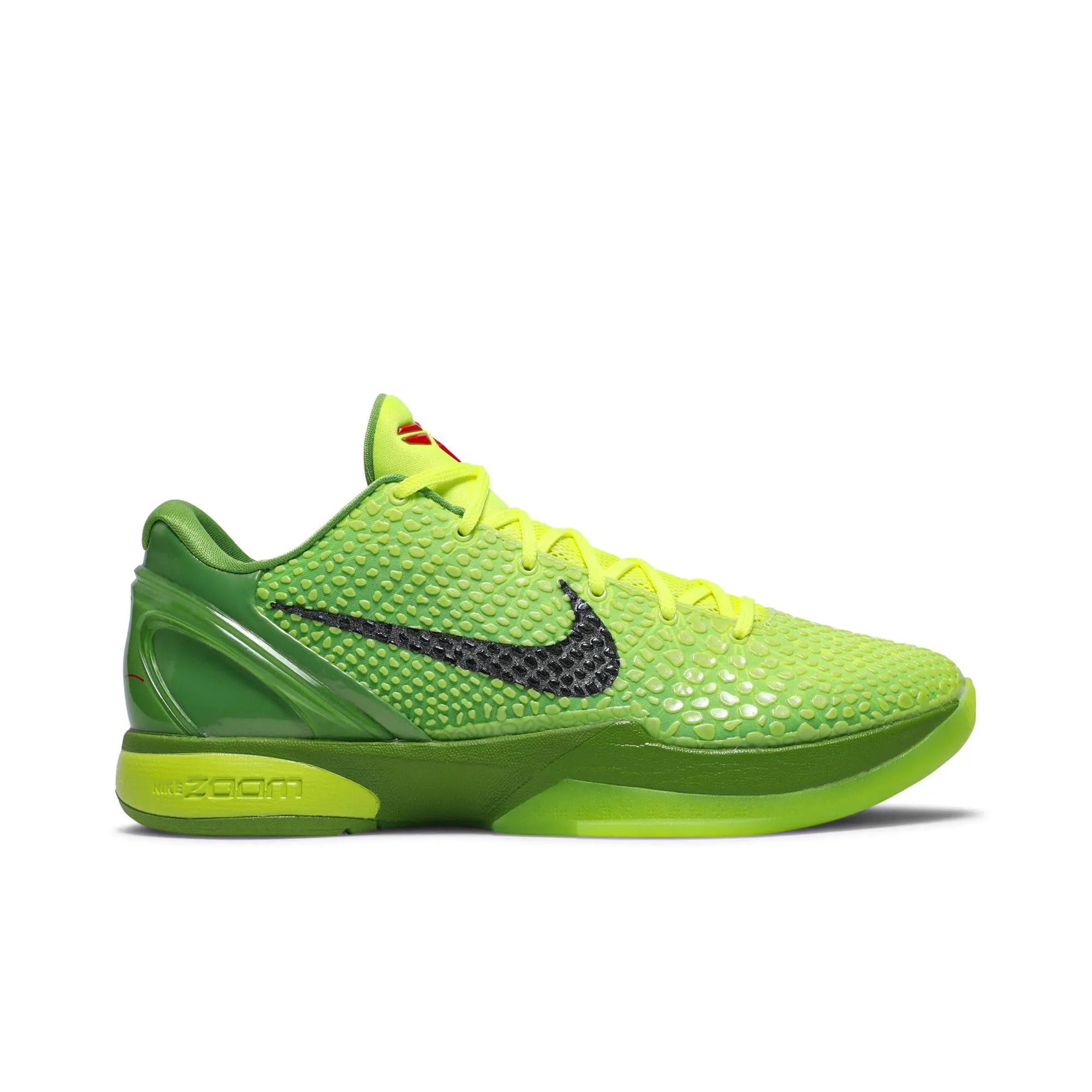 Nike Zoom Kobe 6 Protro 'Grinch' 2020 (Unisex) Green Apple/Black/Volt/Crimson basketball shoes CW2190 300