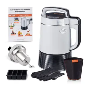 VEVOR Butter Maker Machine, 6 Functions Herbal Infuser, Magic Butter Machine & Oil Infusion Machine with Customizable Temperature And Time, Herbal Recipe Book & All Accessories Included