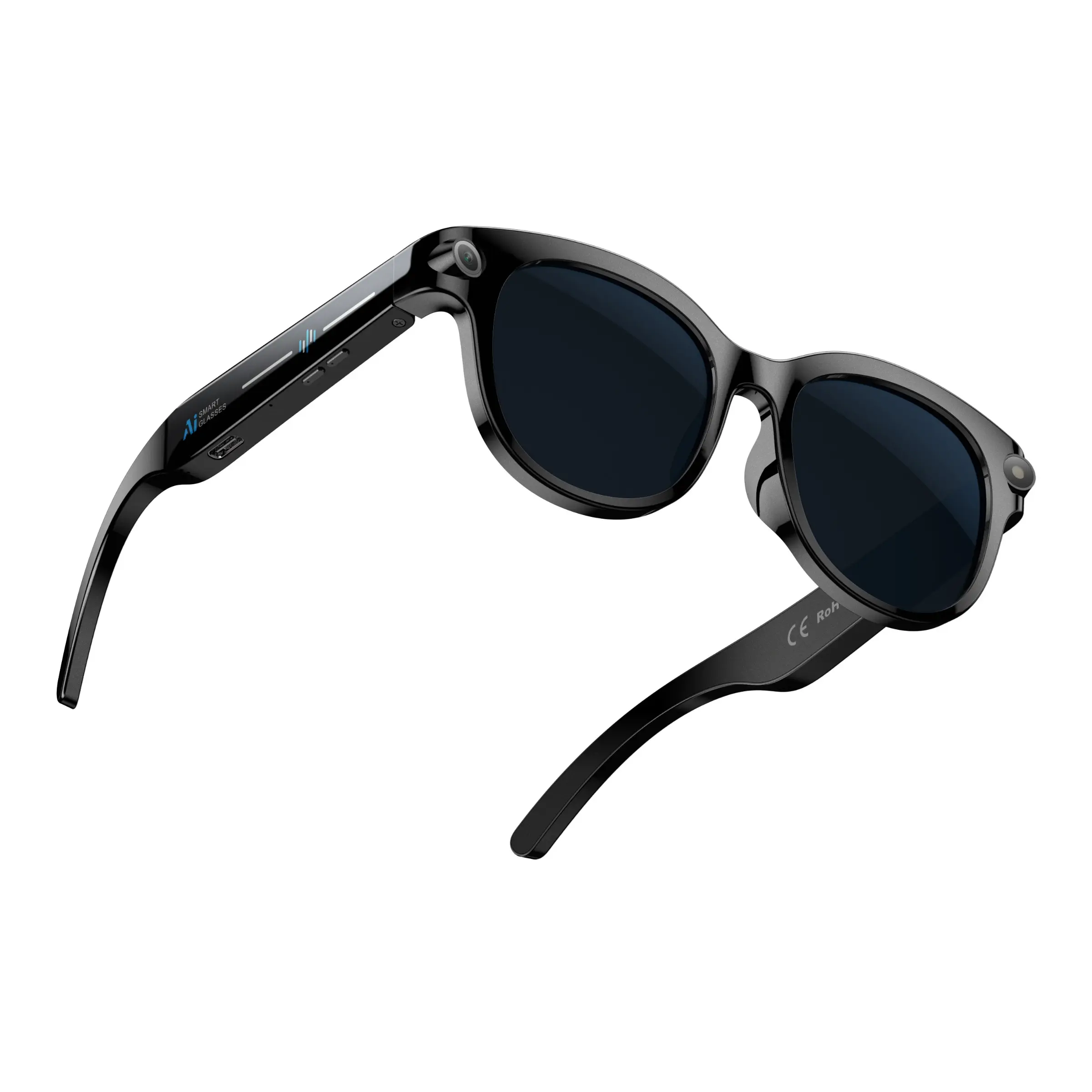 2026 New AI Smart Glasses, 8MP Camera, Photo Video Recording, Smart Translation, Wireless Calling, Interchangeable Lenses, AI Camera Glasses, Wearable Tech Glasses, AI Glasses with Camera