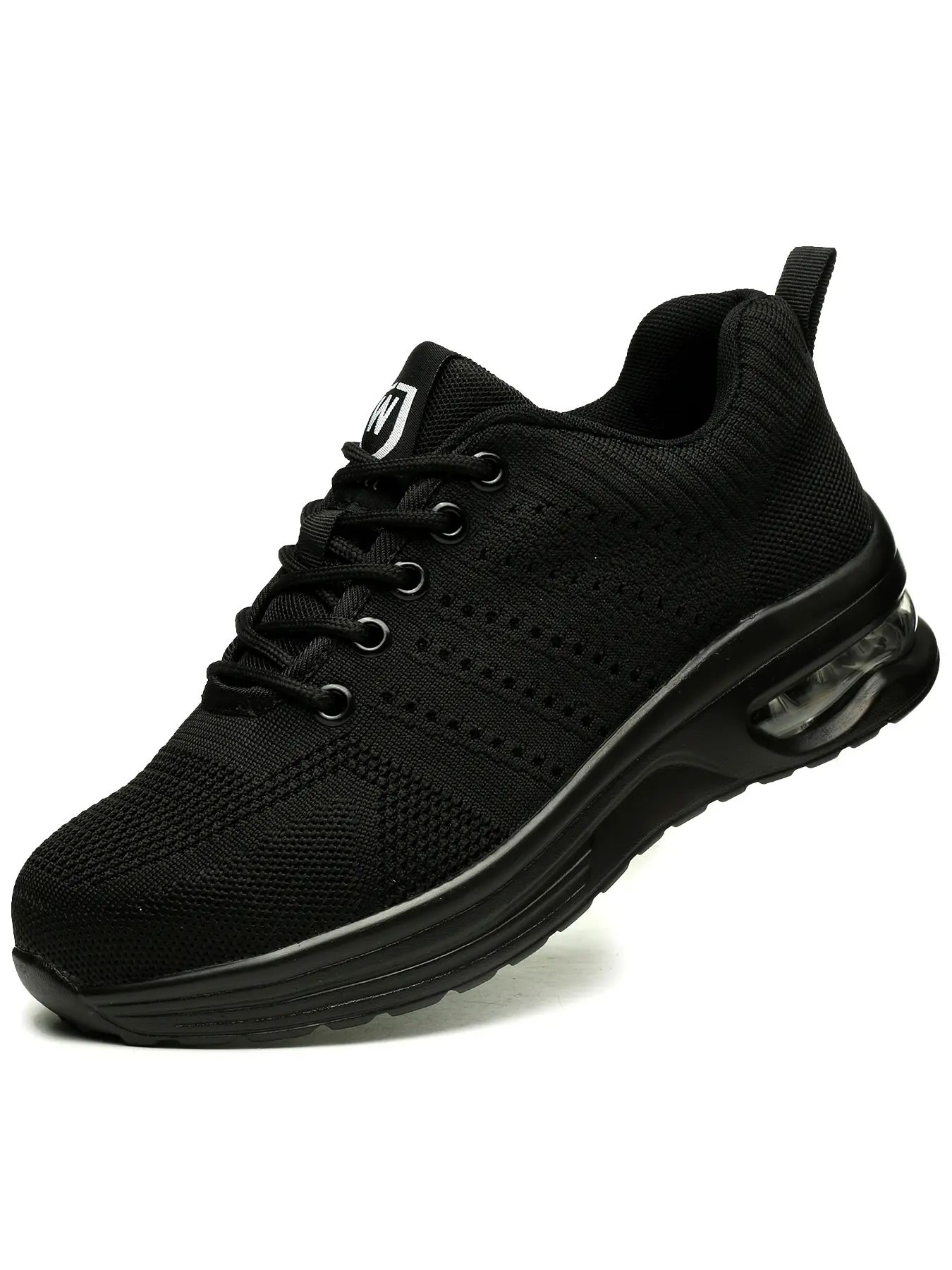 Women's Anti-smash and Anti-puncture Air Cushion Soft Sole Safety Shoes, Casual Comfortable Breathable Sports Running Shoes, All Seasons Work Shoes, Trending Shoes